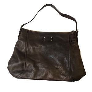 Kate Spade || NWOT || Dark Brown Large Shoulder Bag w/ Dustbag